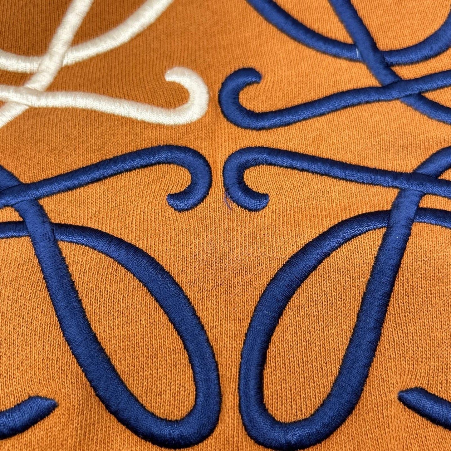Loewe Beige Anagram Logo Embroidery Sweatshirt — view 6