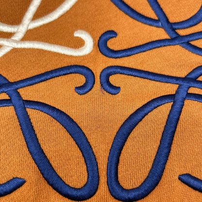 Loewe Beige Anagram Logo Embroidery Sweatshirt — view 6