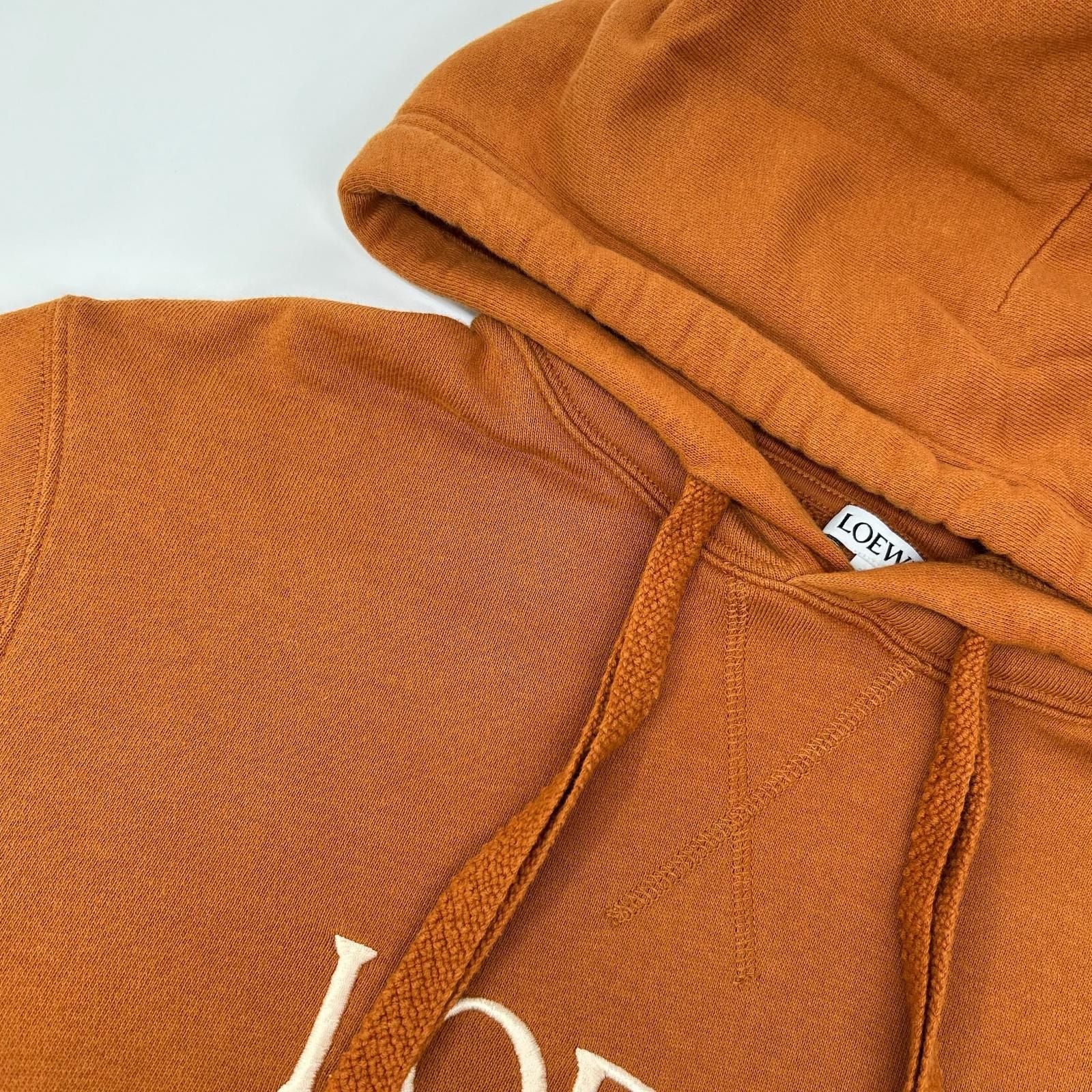 Loewe Beige Anagram Logo Embroidery Sweatshirt — view 5