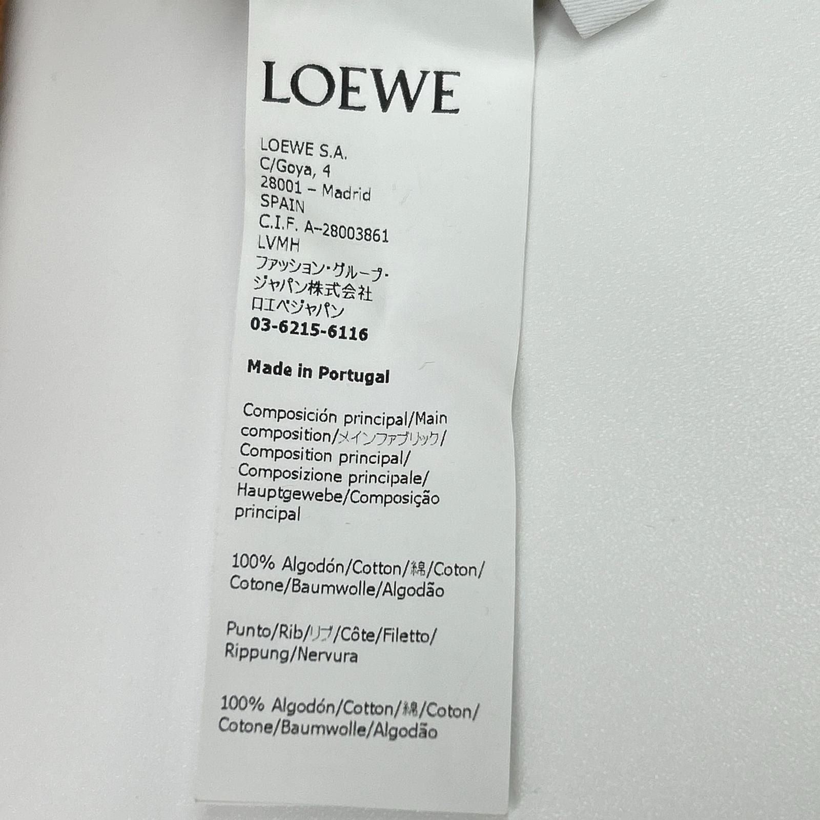 Loewe Beige Anagram Logo Embroidery Sweatshirt — view 4