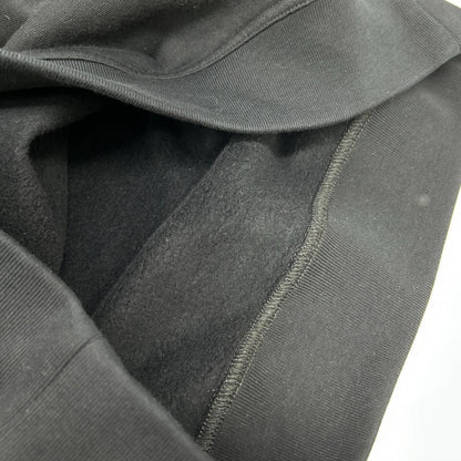 Hermes Navy Leather Patch Sweatshirt — view 9