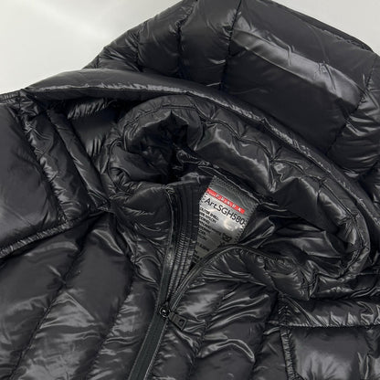 Prada Sport Black Nylon Cutreplacement Down Jacket 52 — view 8