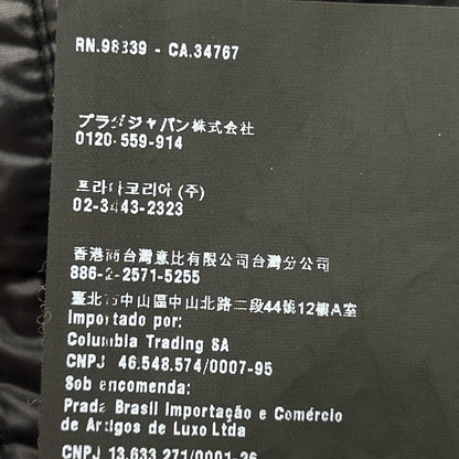Prada Sport Black Nylon Cutreplacement Down Jacket 52 — view 6