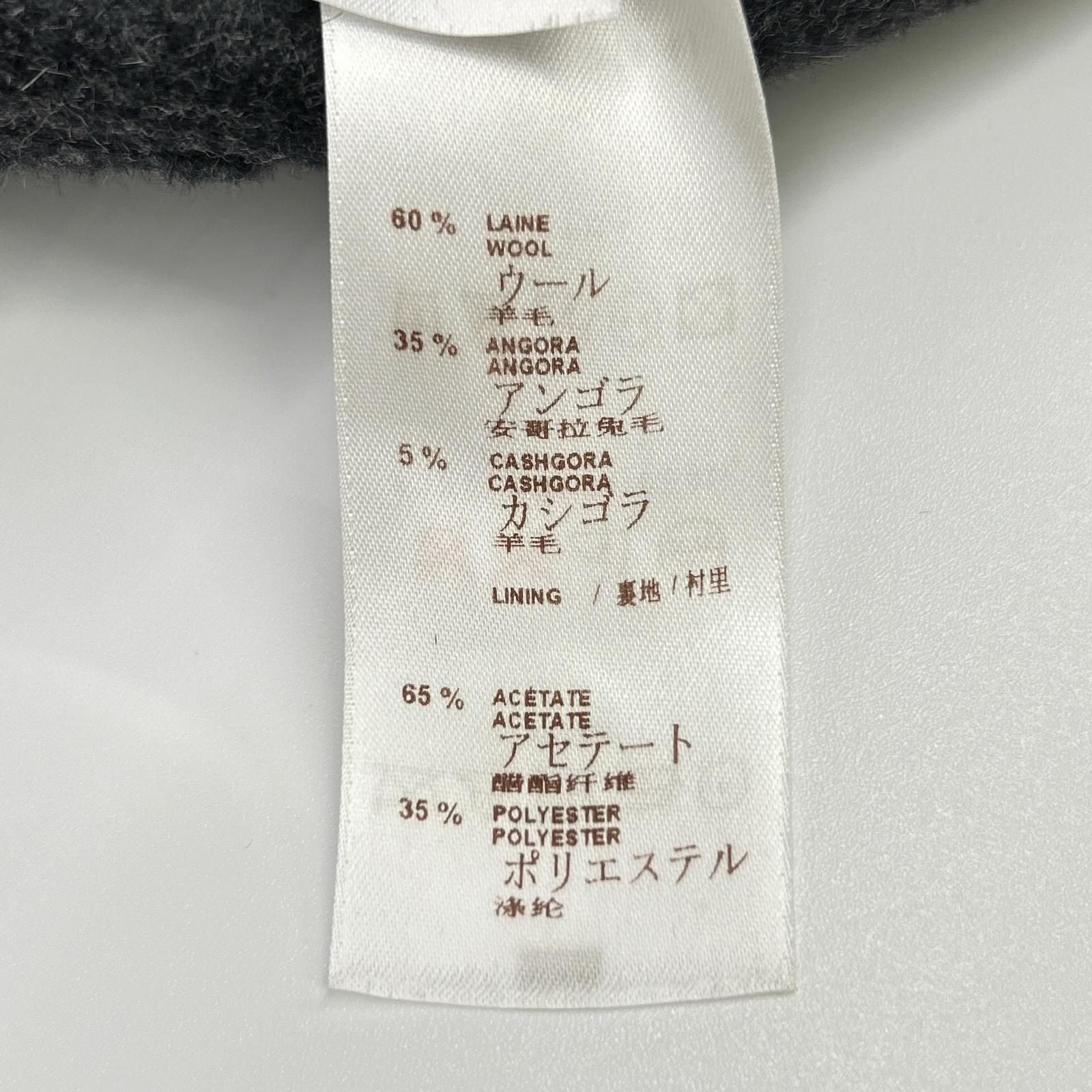 Louis Vuitton Angora Cashgora Mixed Coat 38 — view 5