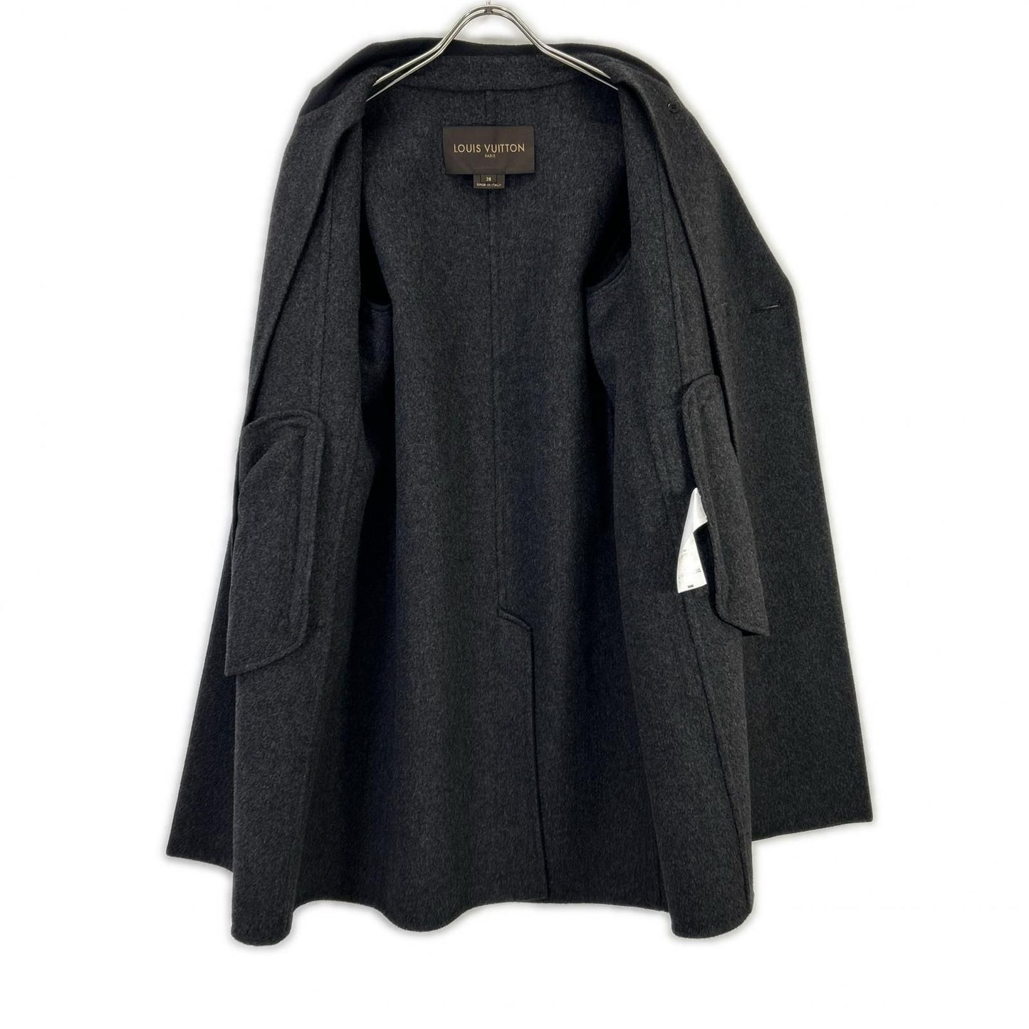 Louis Vuitton Angora Cashgora Mixed Coat 38 — view 3