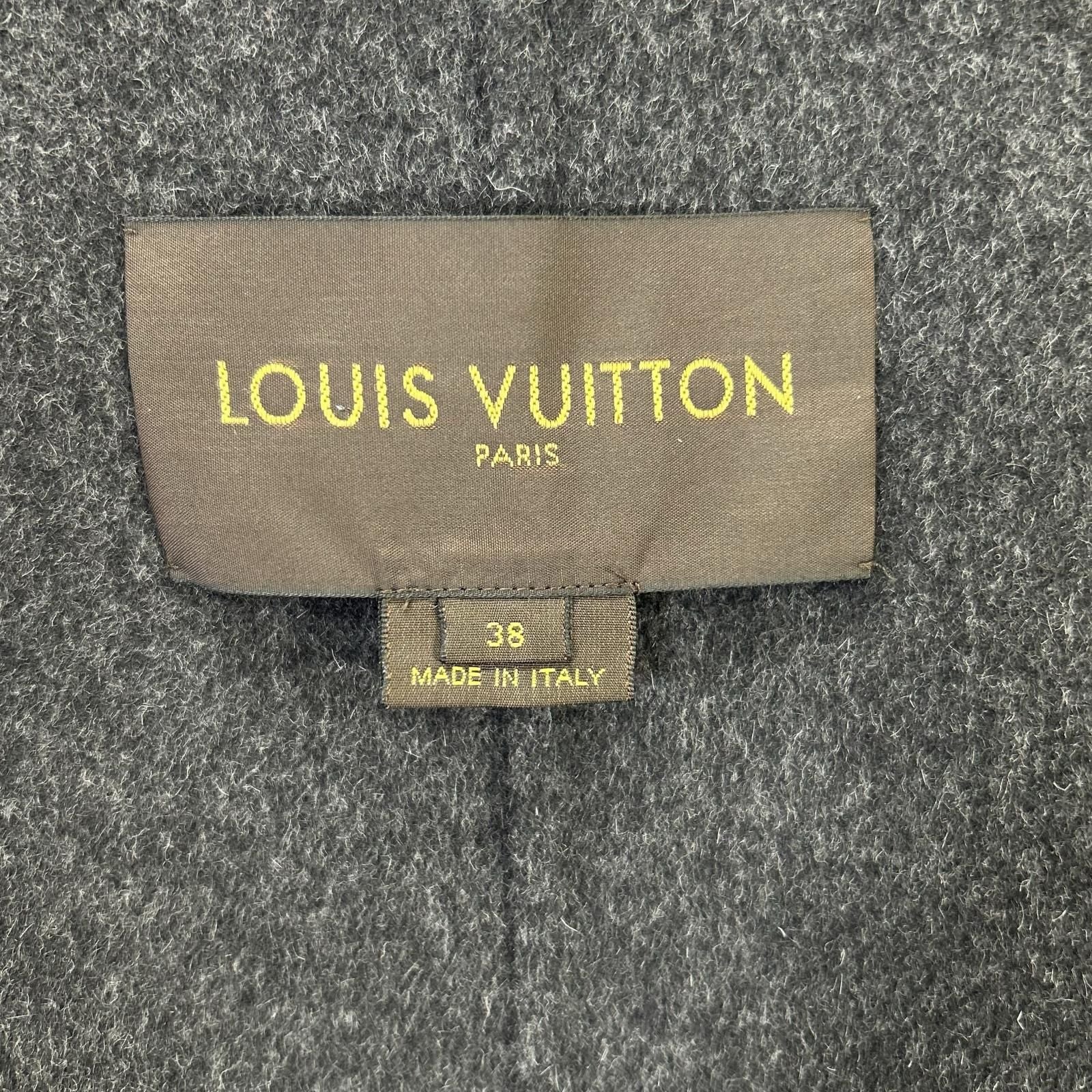 Louis Vuitton Angora Cashgora Mixed Coat 38 — view 4