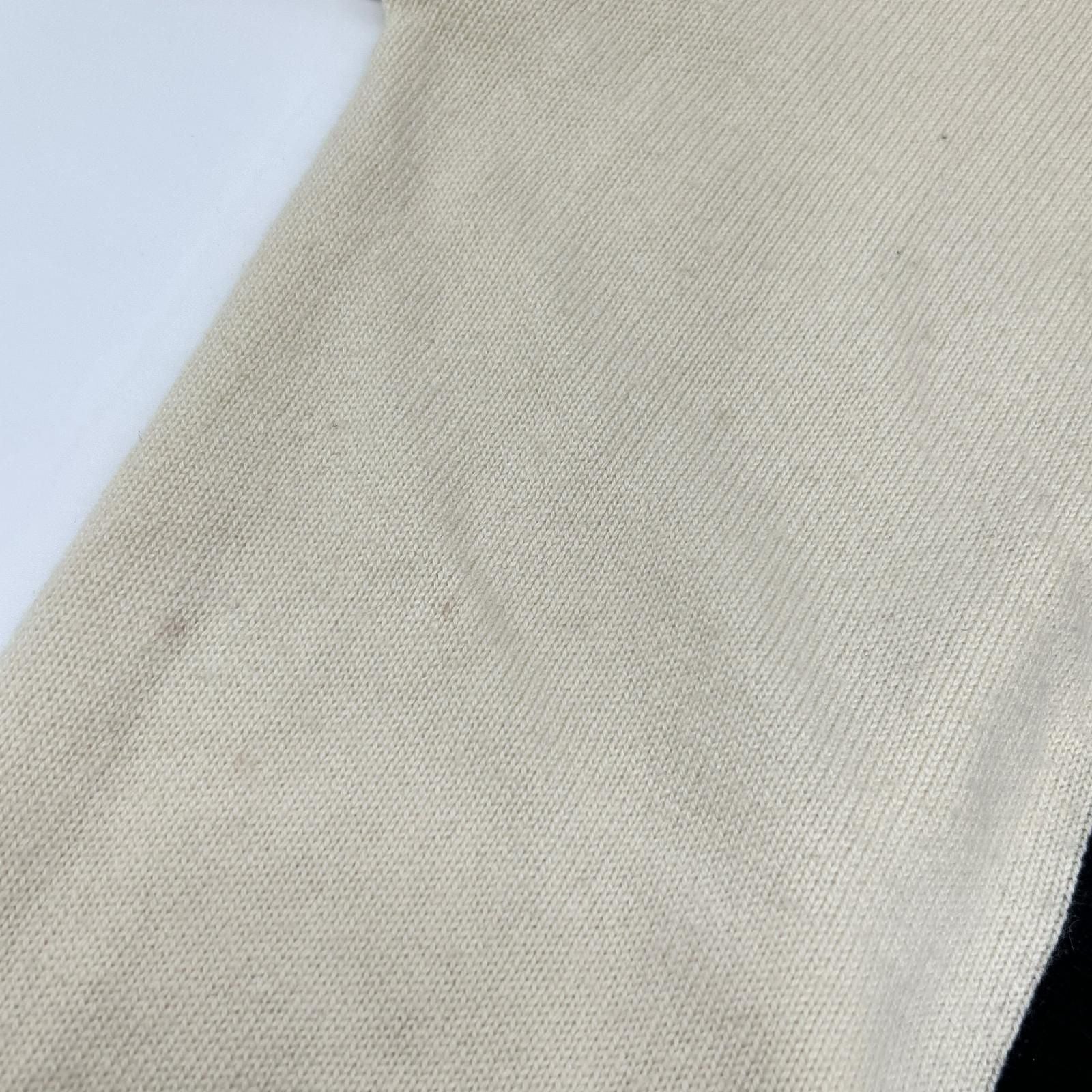 Saint Laurent Paris Ivory Knit gun Sweater — view 9