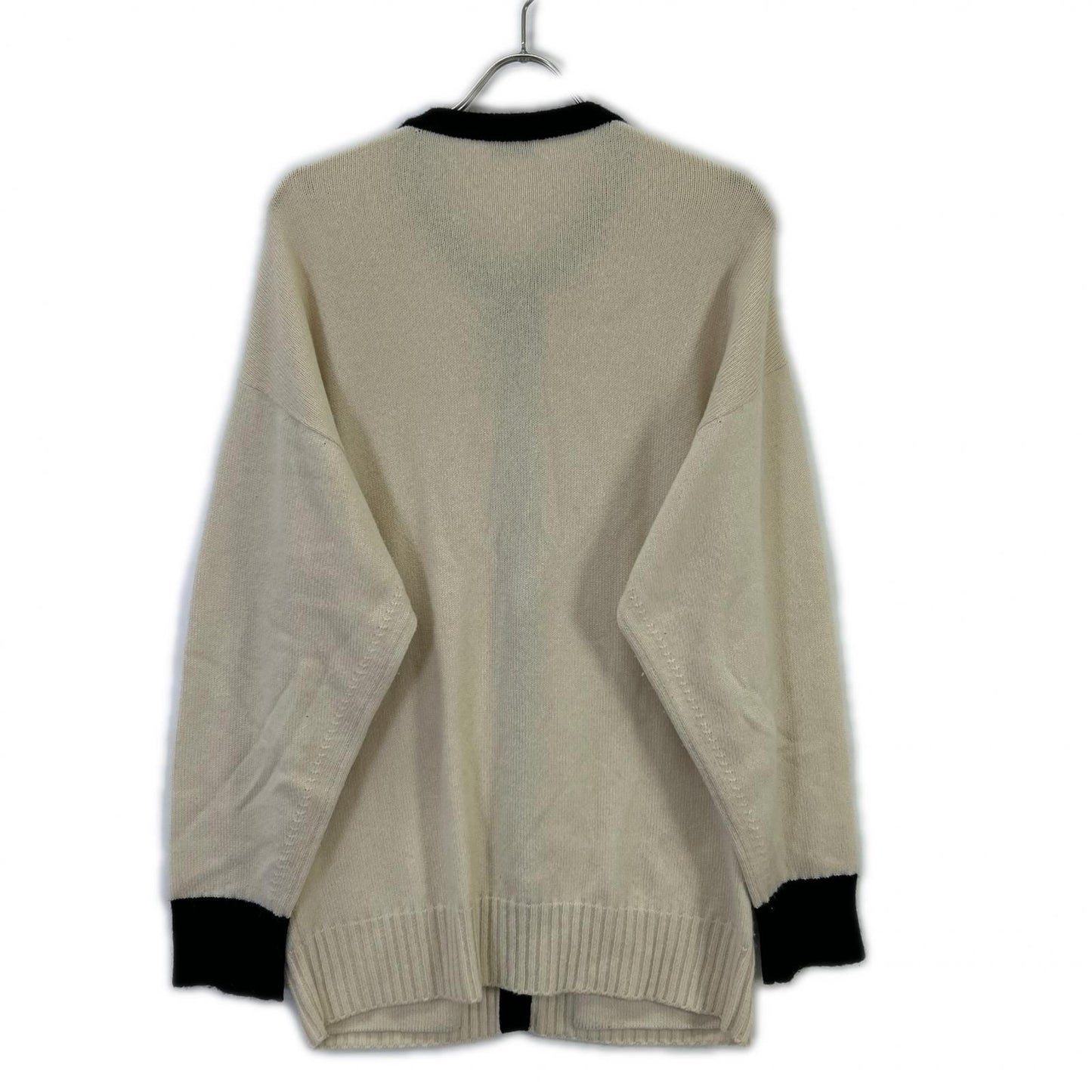 Saint Laurent Paris Ivory Knit gun Sweater — view 2