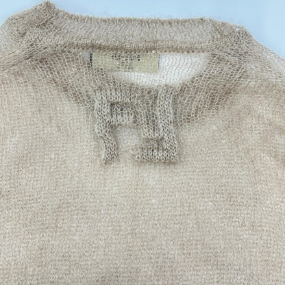 Fendi 23 Beige Knit 48 Sweater — view 8
