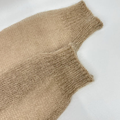 Fendi 23 Beige Knit 48 Sweater — view 9
