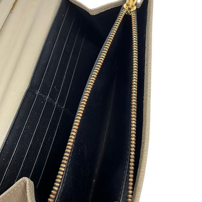 Loewe Wallet Linen Ivory Leather — view 5
