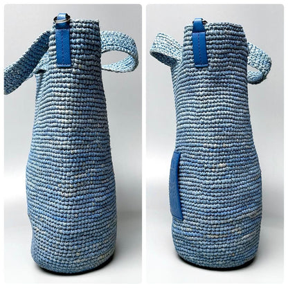 Loewe Slit Mini Raffia Basket Shoulder — view 4