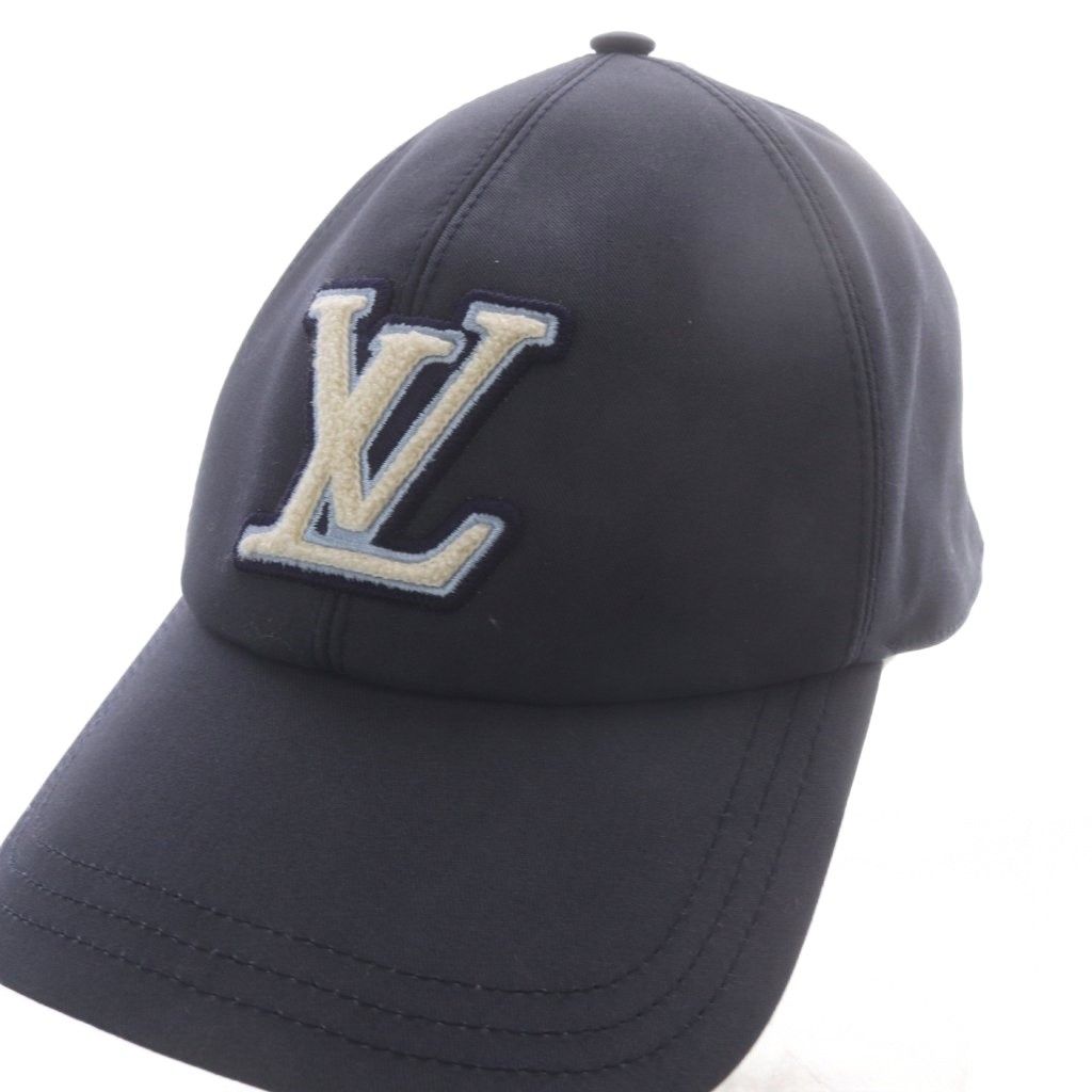 Louis Vuitton Cap LV Signature Hat Baseball Cap Charcoal Gray — view 8