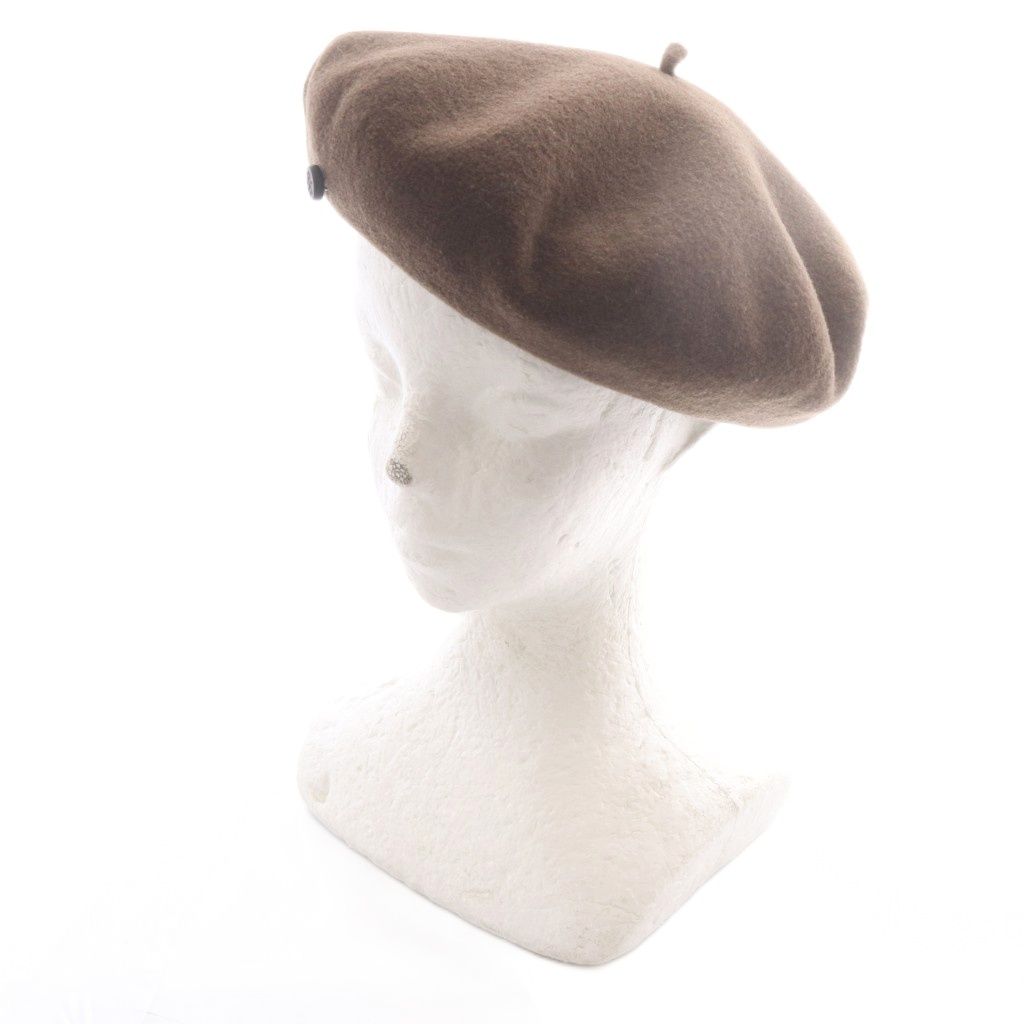Hermes Bonnie Lift Beret 57 Brown