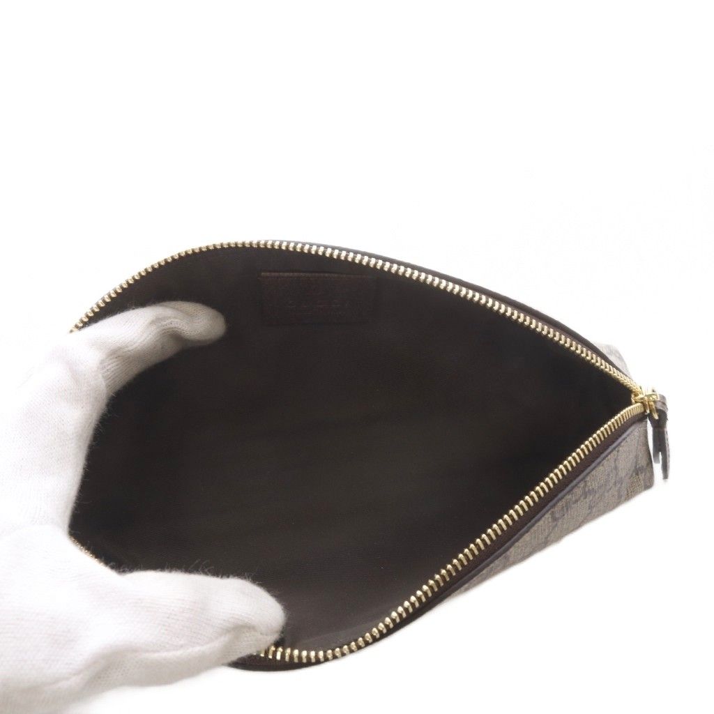 Gucci Cauliflower Pen Case GG Supreme Canvas Beige — view 7