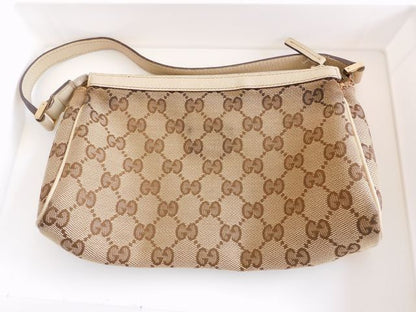 Gucci GG Canvas Pouch Abbey Mini Handbag Beige — view 2