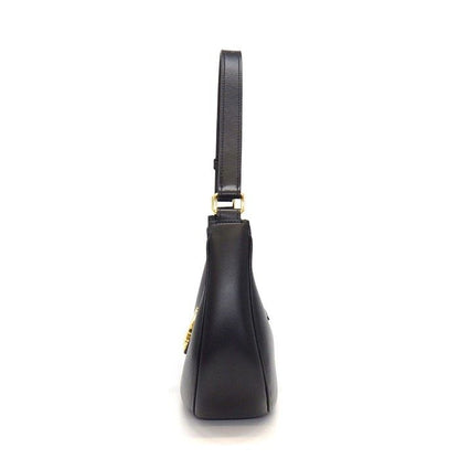 Celine Shoulder Bag Triomphe Black Smooth Calfskin — view 3