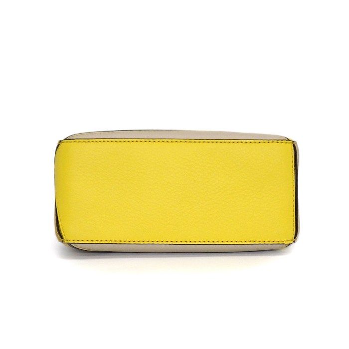 Loewe Shoulder Bag Mini Yellow Classiccalfskin Silver — view 4