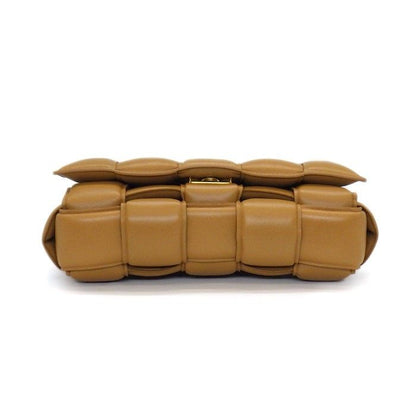 Bottega Veneta Shoulder Bag Padded Cassette Classic Camel Lambskin — view 4