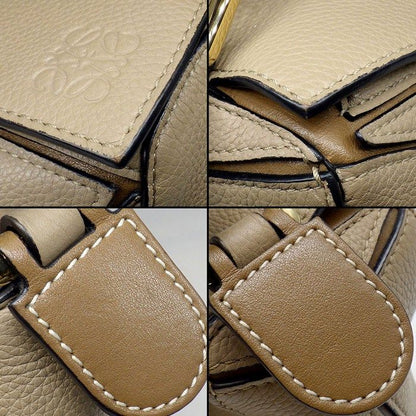 Loewe Shoulder Bag Small Soft Grain Calf Gold — view 7