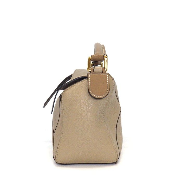 Loewe Shoulder Bag Small Soft Grain Calf Gold — view 3