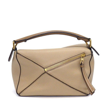 Loewe Shoulder Bag Small Soft Grain Calf Gold — view 2