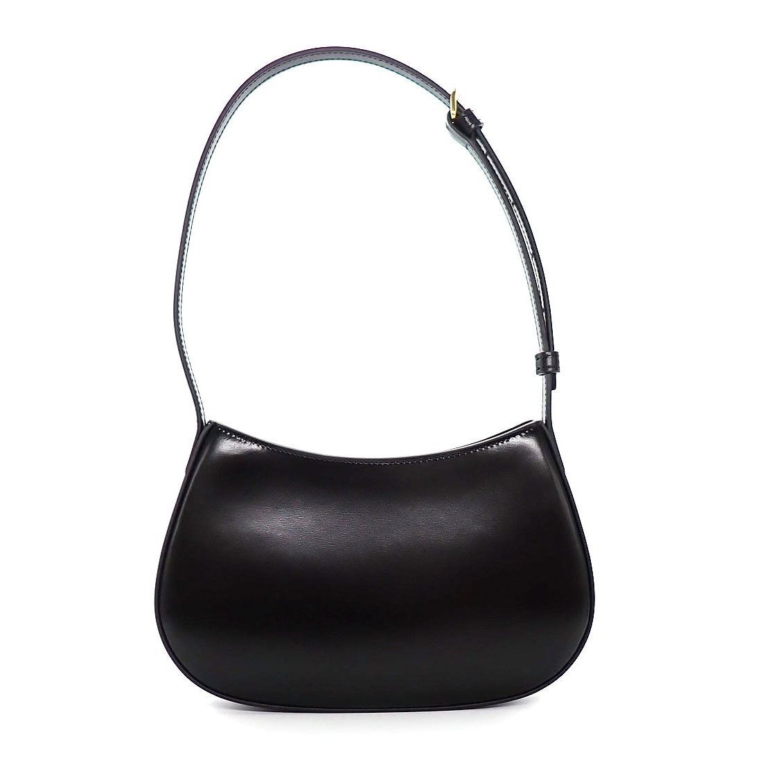 Celine Shoulder Bag Black Calfskin Gold — view 2