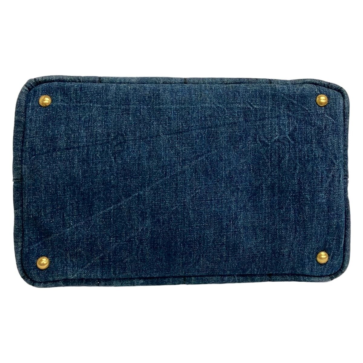 Prada Tote Canada Navy — view 5