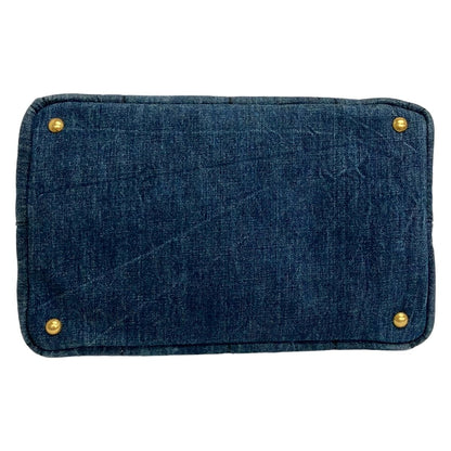 Prada Tote Canada Navy — view 5