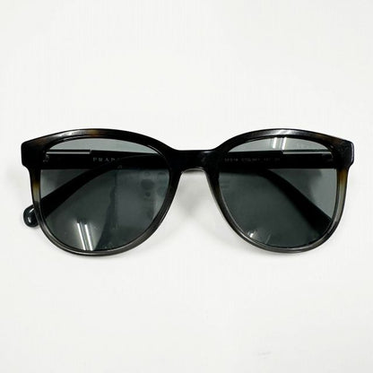 Prada Wellington Sunglasses 19 Brown Gray Eyewear