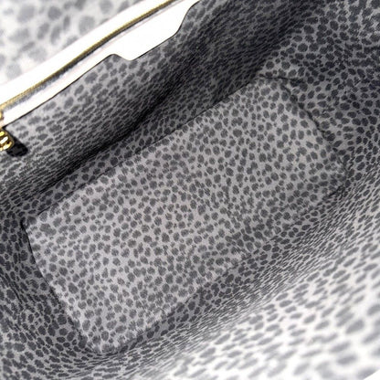 Louis Vuitton Tote Neverfull MM Handbag Wild at Heart Shoulder Leopard Ivory — view 4