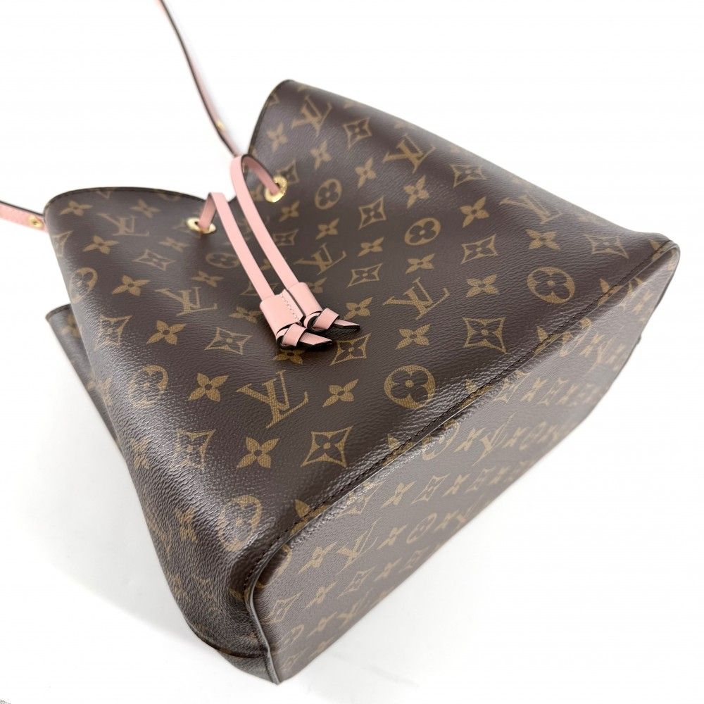 Louis Vuitton Shoulder Bag Neonoye Crossbody Brown Pink Monogram Canvas Venus — view 3