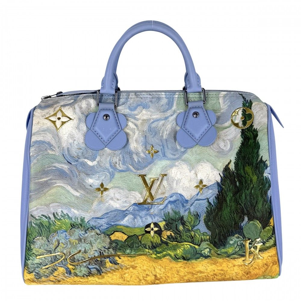 Louis Vuitton Monogram Clemence Speedy 30 Mini Boston Bag Mastars Collection — view 2