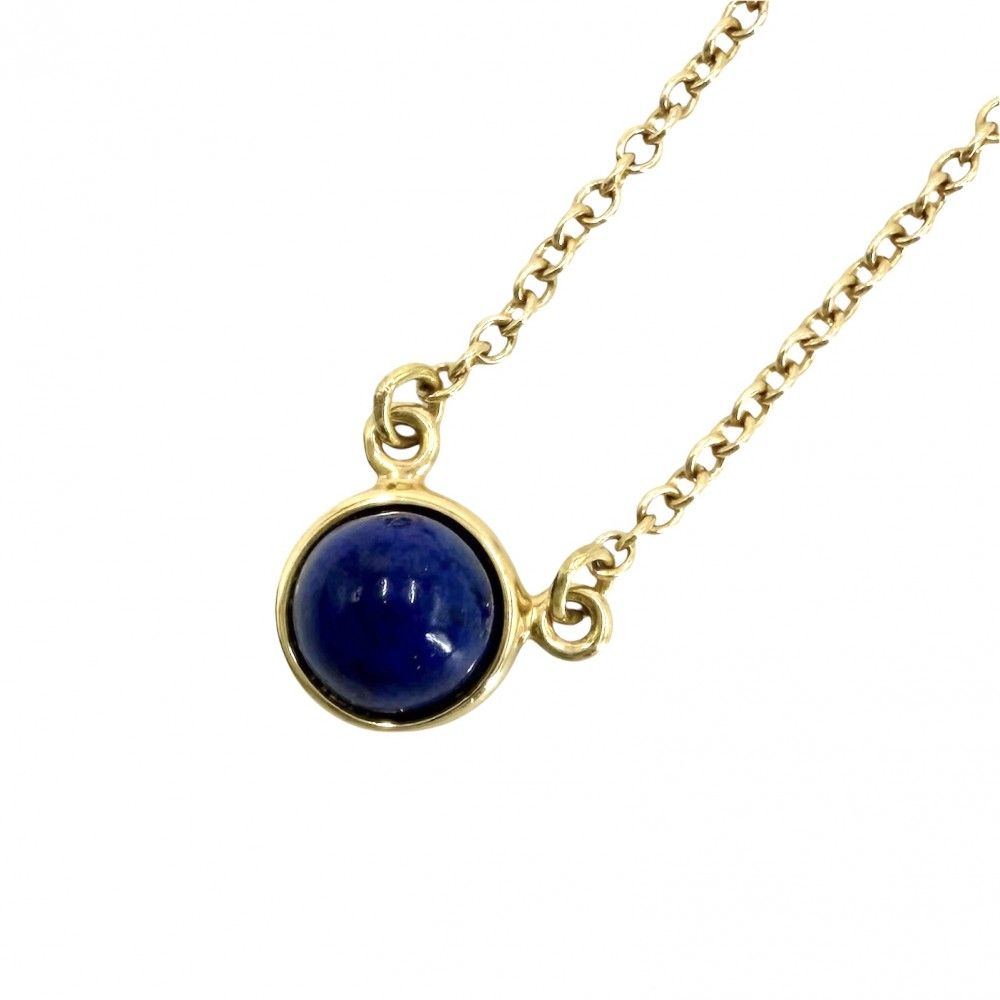 Tiffany & Co Necklace Color by the Yard Elsa Peretti 18K YG 18K Yellow Gold