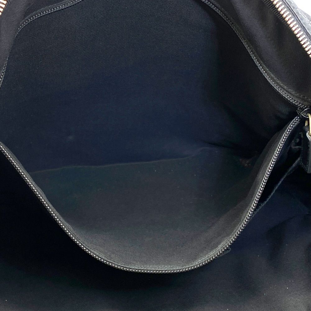 Gucci Diamante Business Briefcase Leather Black Lightweight Capacity Crossbody — view 7