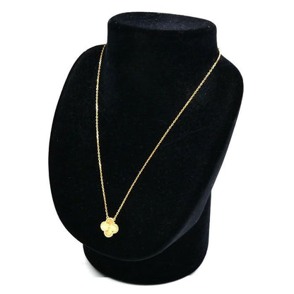 Van Cleef & Arpels 18K Yellow Gold Vintage Alhambra Necklace 37 — view 6