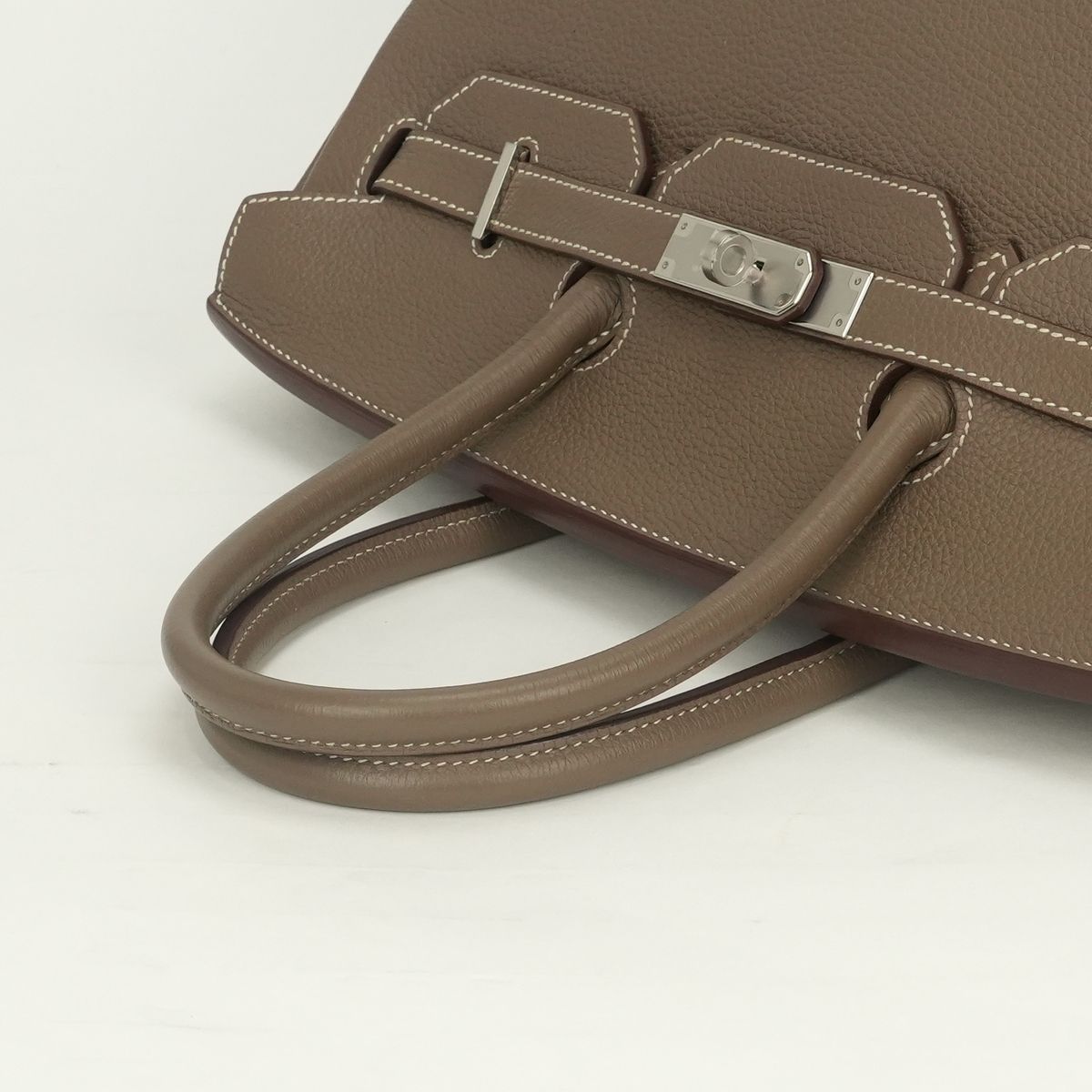 Hermes Birkin 35 Tote Togo Etoupe Gray Silver — view 4