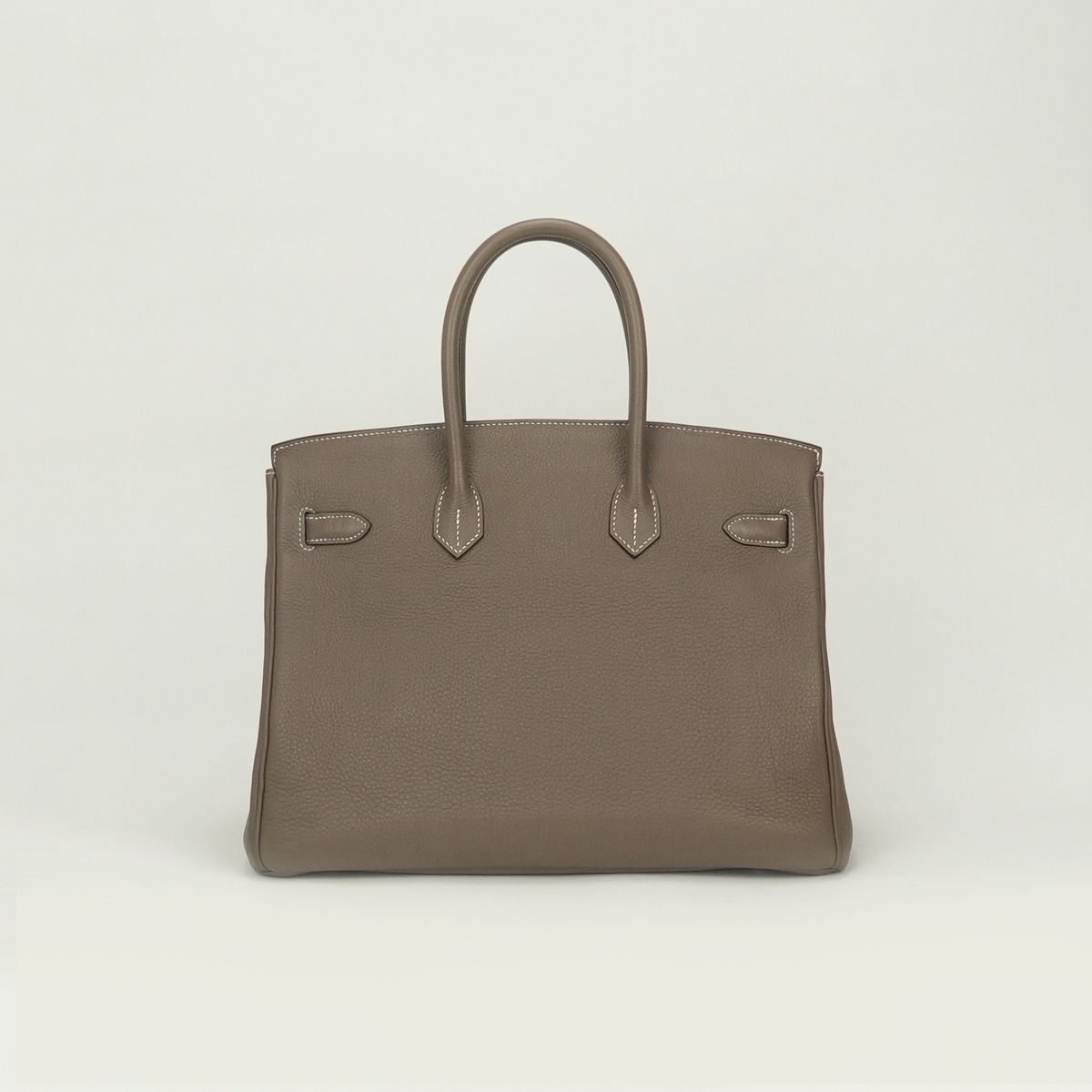 Hermes Birkin 35 Tote Togo Etoupe Gray Silver — view 2