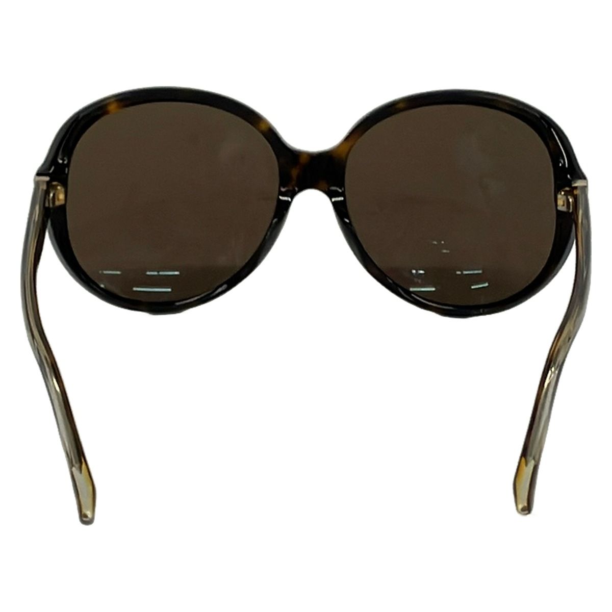 Chanel Sunglasses Dark Brown Light Gold Bezel Eyewear — view 3