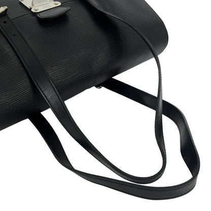 Louis Vuitton Segur MM Epi Leather Tote Shoulder Bag Noir — view 4