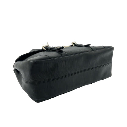 Louis Vuitton Segur MM Epi Leather Tote Shoulder Bag Noir — view 7