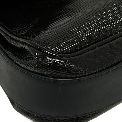 Gucci Shoulder Bag Vintage Black Leather — view 6