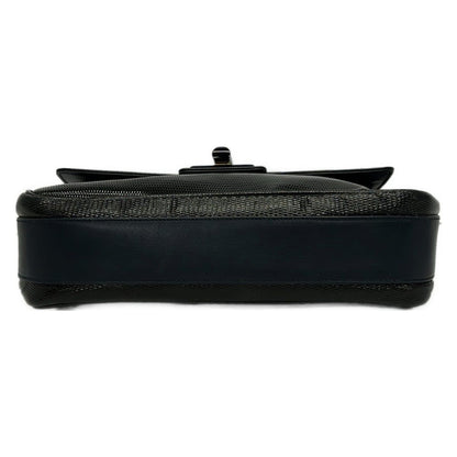 Gucci Shoulder Bag Vintage Black Leather — view 5