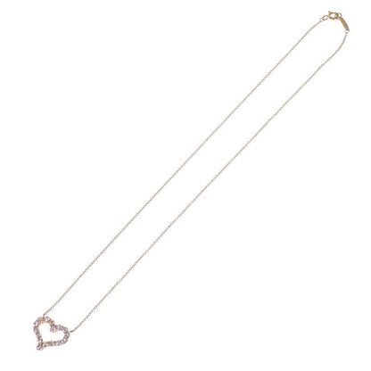 Tiffany & Co Sentimental Heart Necklace Gold Diamond — view 7