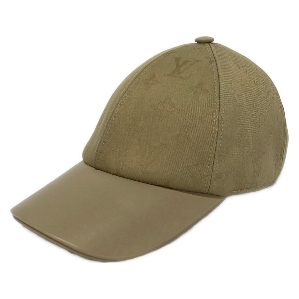 Louis Vuitton Cap Beige Cotton Leather