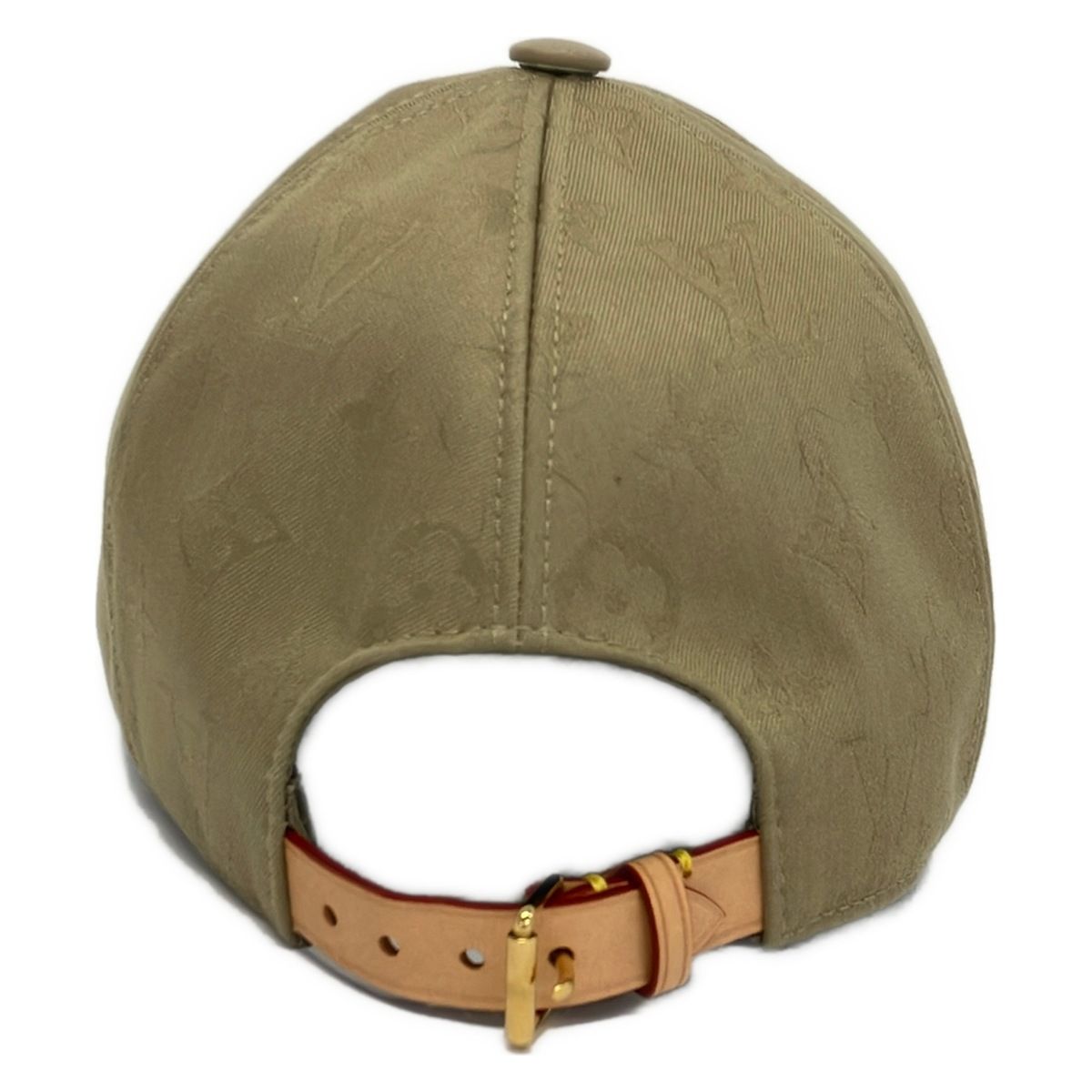 Louis Vuitton Cap Beige Cotton Leather — view 3