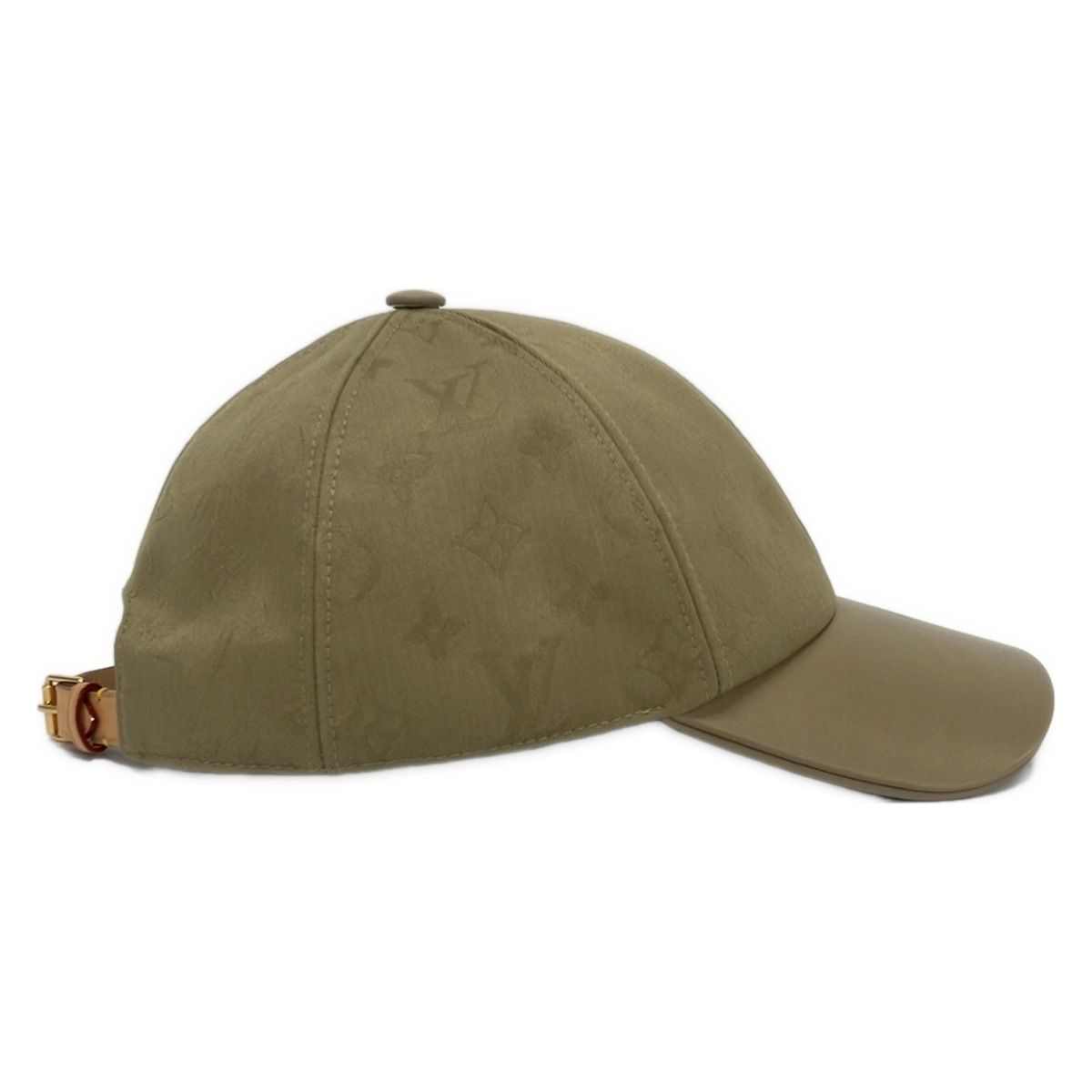 Louis Vuitton Cap Beige Cotton Leather — view 2