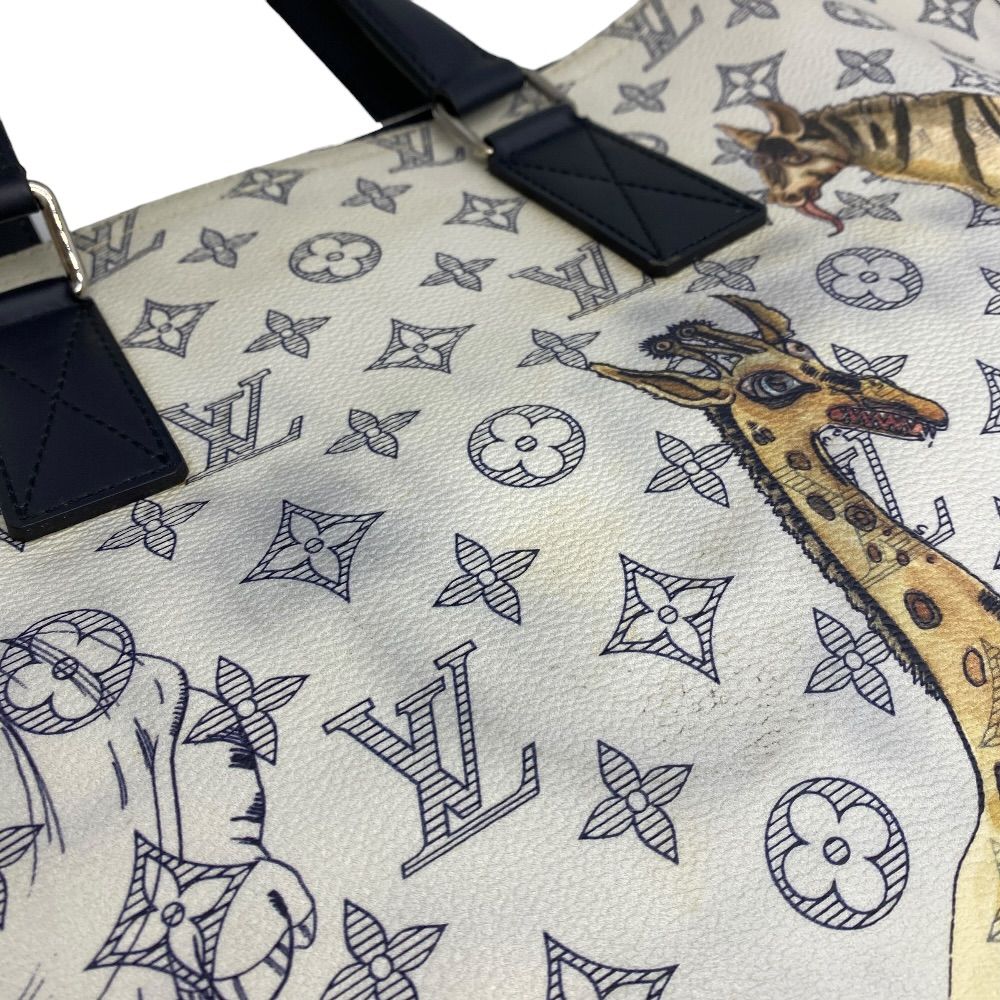 Louis Vuitton Chapman Brazza Collaboration Monogram Savannah Tote Shoulder — view 7