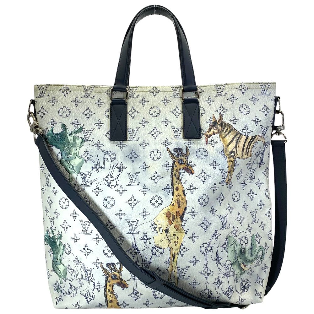 Louis Vuitton Chapman Brazza Collaboration Monogram Savannah Tote Shoulder