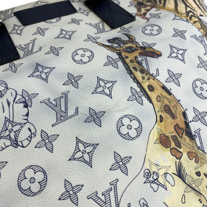 Louis Vuitton Chapman Brazza Collaboration Monogram Savannah Tote Shoulder — view 5